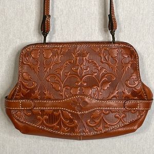 Patricia Nash, embossed, crossbody, clutch bag